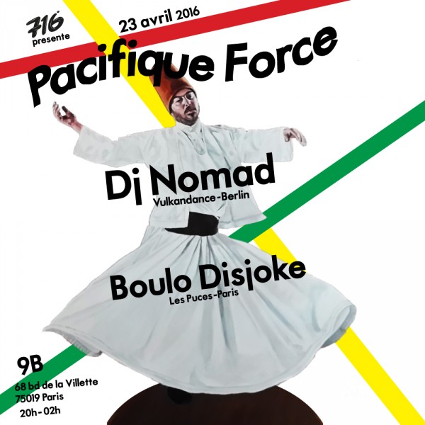 716.2026.jolifish.eu organise sa 1ère soirée musicale à Paris le samedi 23 avril au 9B, 68, boulevard de la Villette, Paris (75020), métro : Colonel Fabien ou Belleville, entrée gratuite.