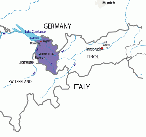 Vorarlberg carte 2